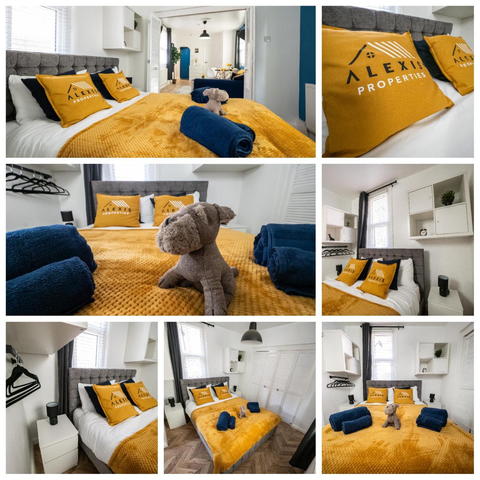 Seaside Retreat: Luxury 1-Bed, Free Parking Lägenhet Portsmouth Exteriör bild
